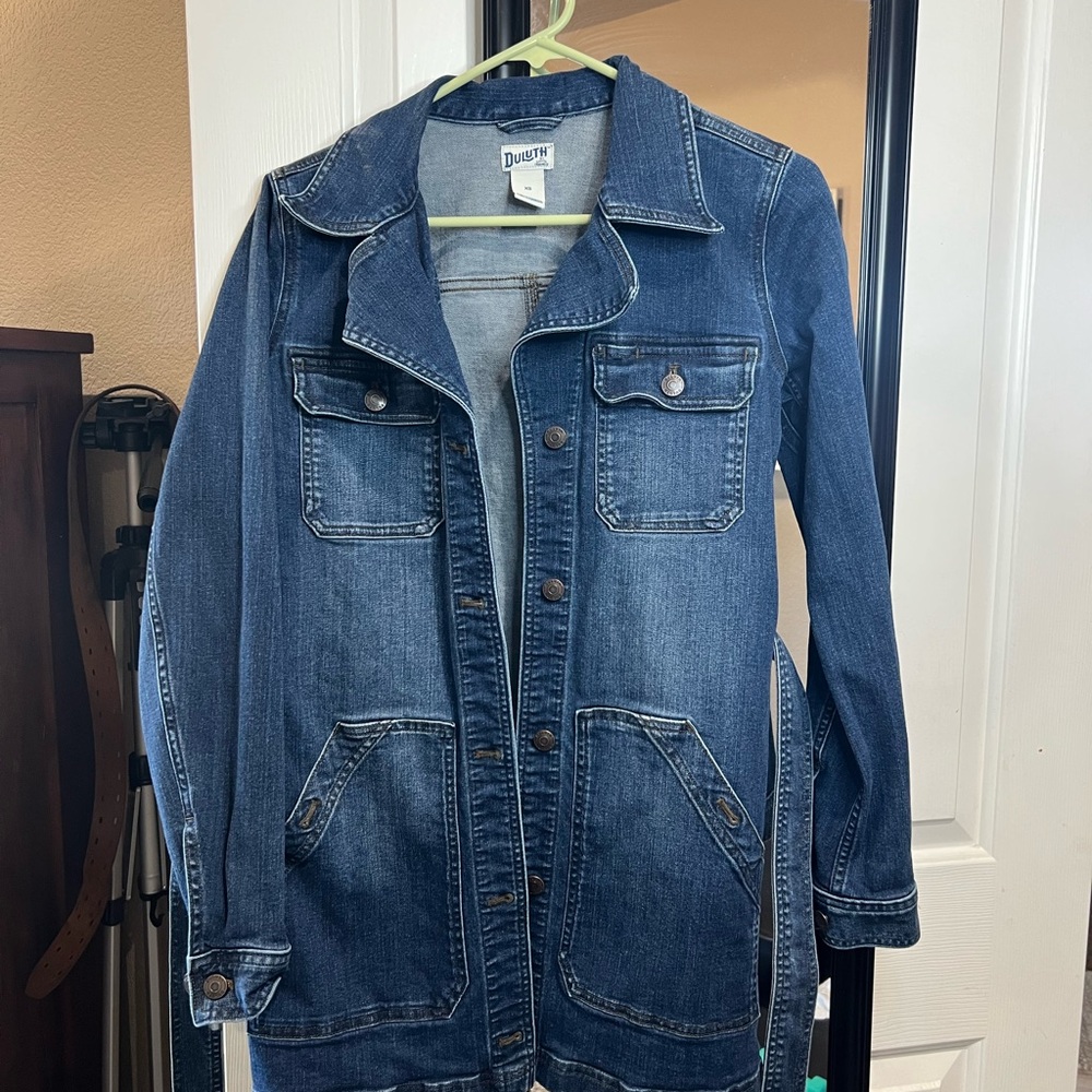 Duluth Trading Company Daily Denim Trench